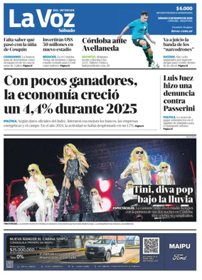 Cover of La Voz del Interior