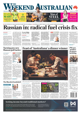Cover of The Australian