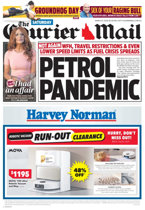 Cover of The Courier-Mail
