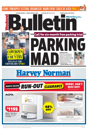 Cover of Townsville Bulletin