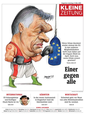 Cover of Kleine Zeitung Kaernten