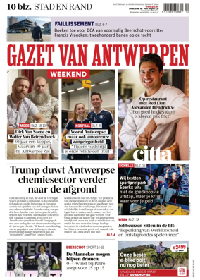 Cover of Gazet van Antwerpen Stad en Rand