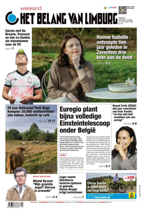 Cover of Het Belang van Limburg