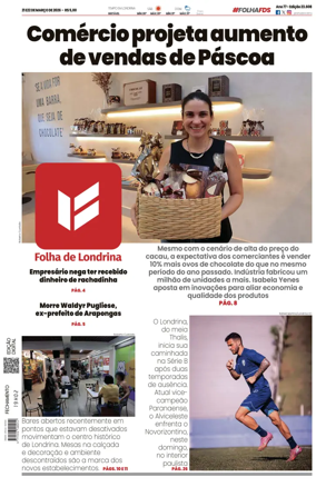 Cover of Folha de Londrina