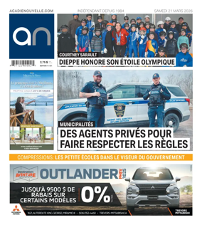 Cover of Acadie Nouvelle