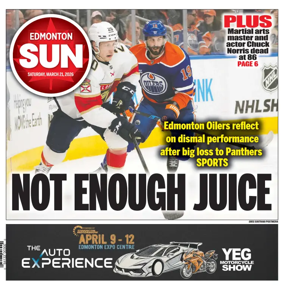 Cover of Edmonton Sun