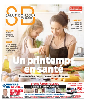 Cover of Le Journal de Montreal - Salut Bonjour Magazine