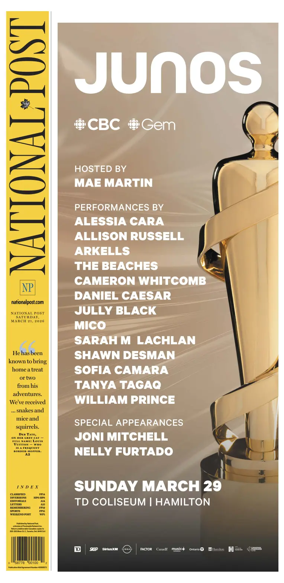 Cover of National Post - (Latest Edition)