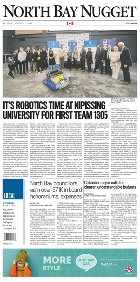 Cover of North Bay Nugget