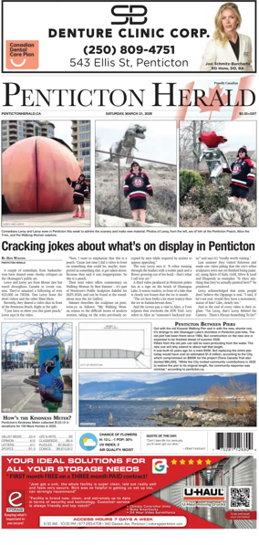 Cover of Penticton Herald