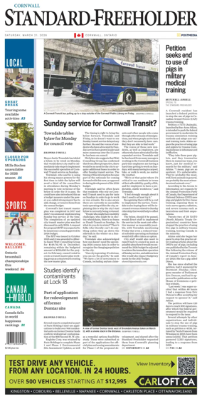 Cover of Standard-Freeholder (Cornwall)