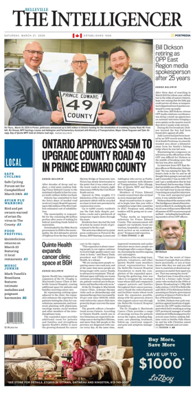 Cover of The Intelligencer (Belleville)