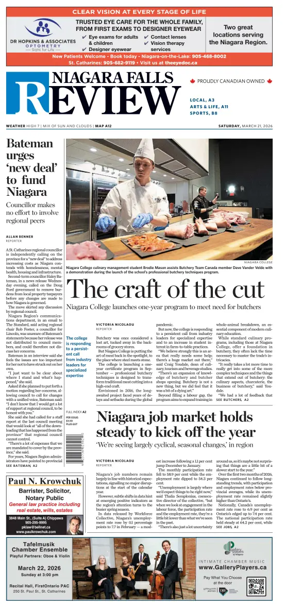 Cover of The Niagara Falls Review