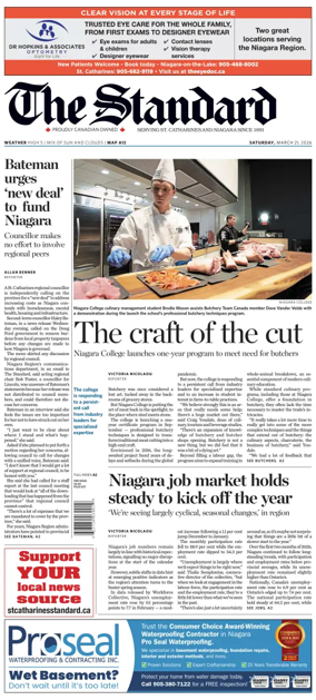 Cover of The Standard (St. Catharines)