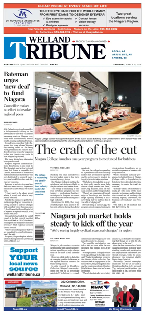 Cover of The Welland Tribune