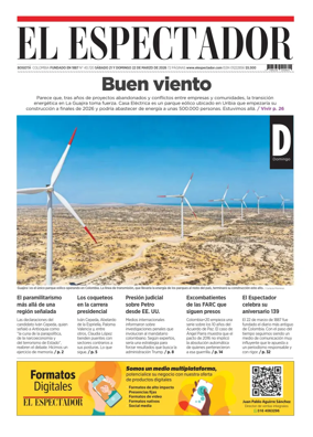Cover of El Espectador