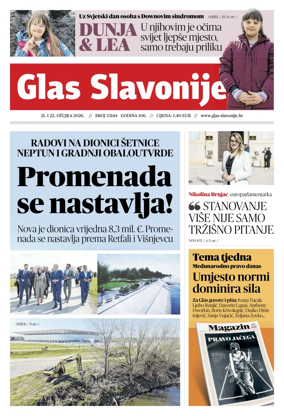 Cover of Glas Slavonije