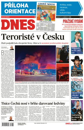 Cover of MF DNES