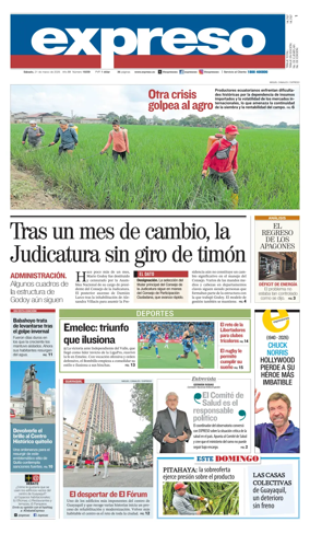 Cover of Diario Expreso