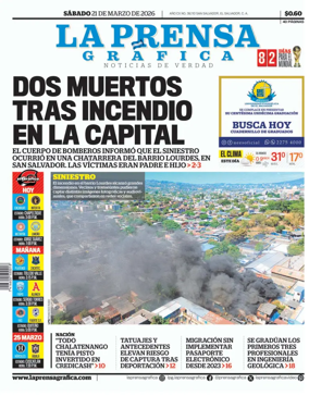 Cover of La Prensa Grafica
