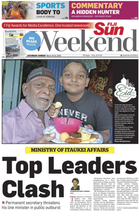 Cover of Fiji Sun