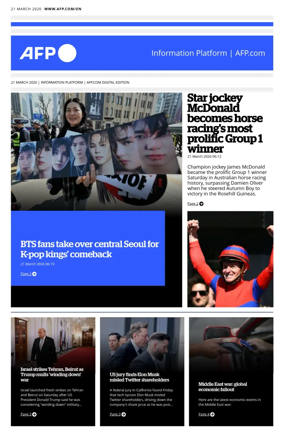 Cover of AFP English