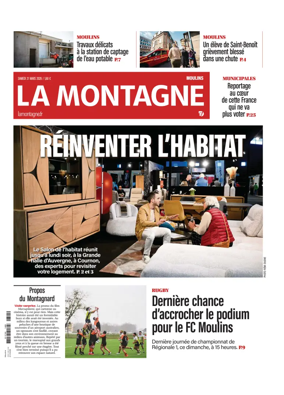 Cover of La Montagne (Moulins)