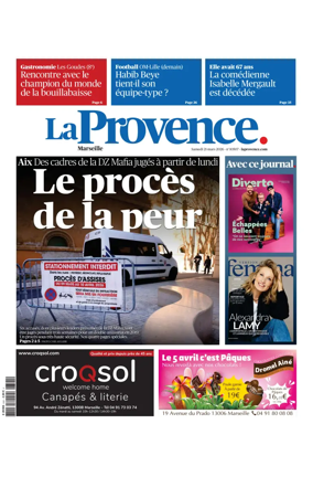 Cover of La Provence Marseille