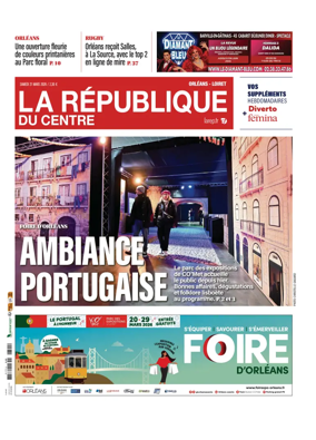 Cover of La Republique du Centre (Orleans - Loiret))