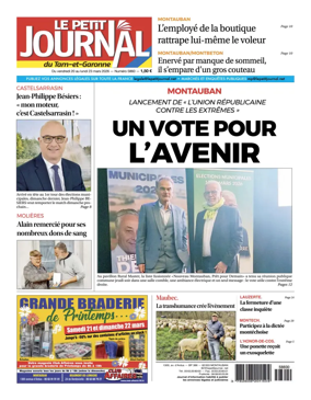 Cover of Le Petit Journal - du Tarn-et-Garonne