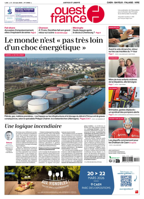 Cover of Ouest France (Caen - Bayeux - Falaise - Vire)