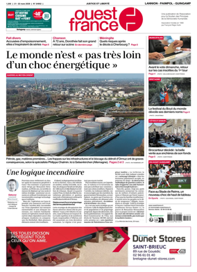 Cover of Ouest-France (Lannion / Paimpol / Guingamp)