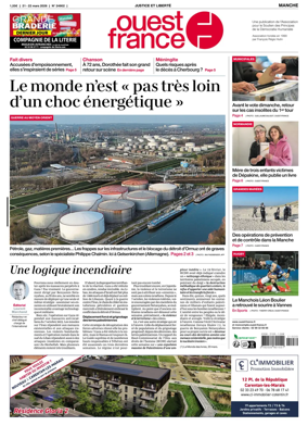Cover of Ouest France (Manche)