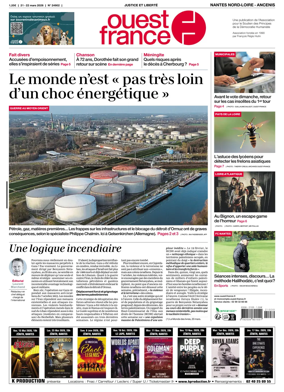 Cover of Ouest France (Nantes Nord-Loire - Ancenis)