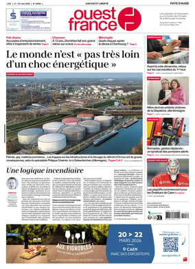 Cover of Ouest France (Pays d'Auge)