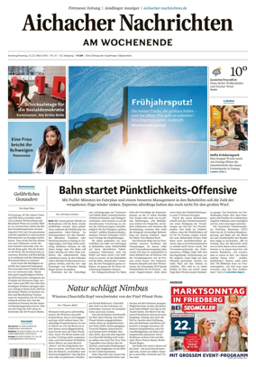 Cover of Aichacher Nachrichten