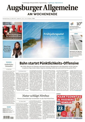 Cover of Augsburger Allgemeine (Ausgabe Stadt)