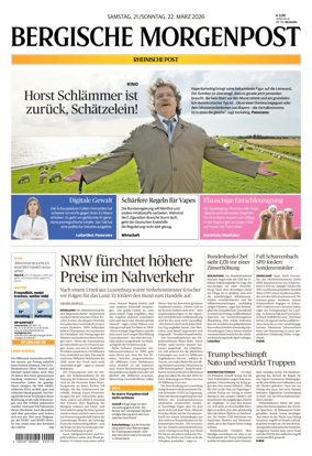 Cover of Bergische Morgenpost Wermelskirchen/Huckeswagen/Radevormwald