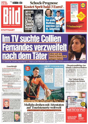 Cover of BILD Stuttgart