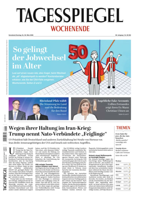 Cover of Der Tagesspiegel