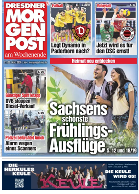 Cover of Dresdner Morgenpost