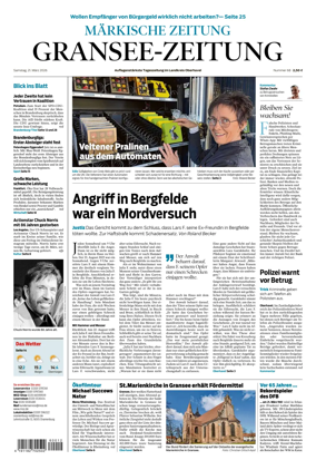 Cover of Gransee-Zeitung