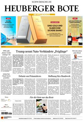 Cover of Heuberger Bote