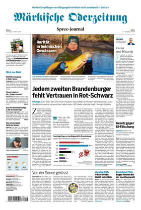Cover of Markische Oderzeitung Erkner