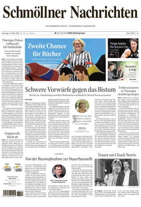 Cover of Ostthuringer Zeitung (Schmolln)