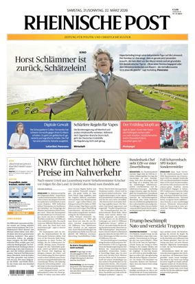 Cover of Rheinische Post – Dusseldorf Stadt