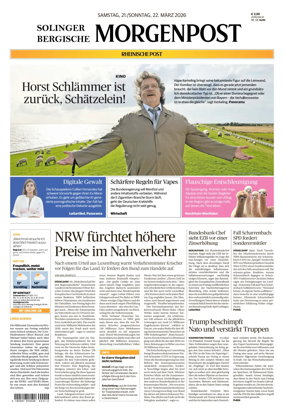 Cover of Solinger Bergische Morgenpost/Remscheid