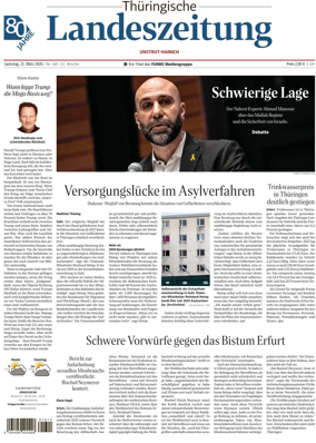Cover of Thuringische Landeszeitung (Unstrut-Hainich-Kreis)