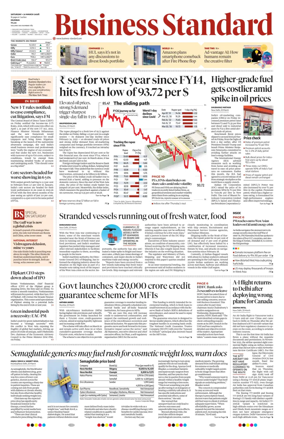 Cover of Business Standard
