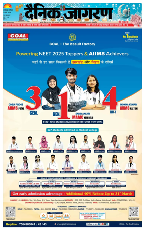 Cover of Dainik Jagran - Jamshedpur